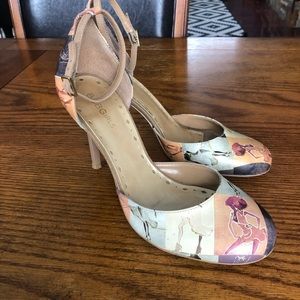 Y2K BCBG Heels, size 8/38